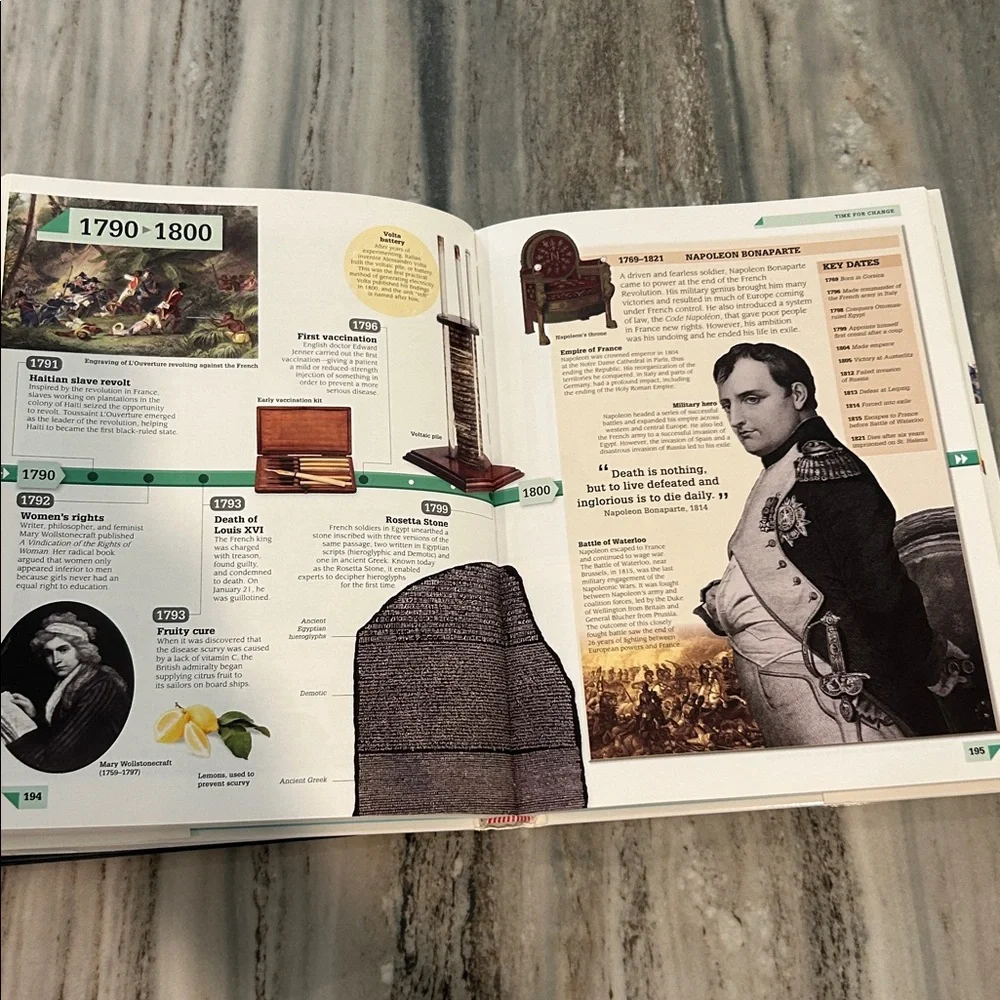 3 History Books National Geographic DK Smithsonian World Atlas World History - Picture 7 of 9